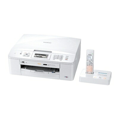 【中古】 BROTHER A4インクジェットFAX複合機 PRIVIO デジタル子機1台 MFC-J810DN