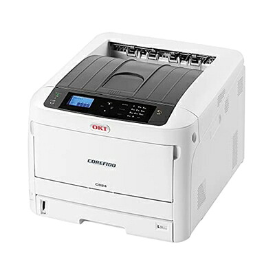 【中古】 OKI A3色合いLED印刷人 COREFIDO2 26PPM 判定基準真似形C824dn