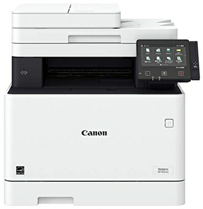 【中古】 Canon レーザ印刷機 A4色合い練り合わせる機 Satera MF743Cdw(27PPM/自動小銃両面/両面ADF有線・無線電話ローカルエリアネットワーク)