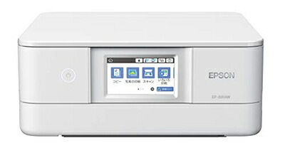 【中古】 エプソン プリンター A4 インクジェット 複合機 カラリオ EP-881AW ホワイト(白) 2018年モデル|ベアホームズ
