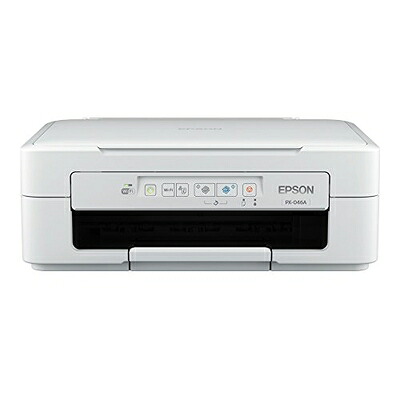 【中古】 EPSON インクジェット練りあわせる機 Colorio PX-046A 無線電話 有線 スマートフォンプリント