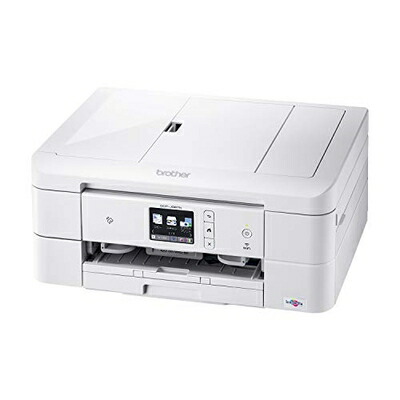 【中古】 ブラザー プリンター A4インクジェット複合機 DCP-J987N-W (ホワイト/Wi-Fi対応/ADF/自動両面印刷/スマホ・タブレット接続/レーベル印刷/2020年モデル)｜ベアホームズ
