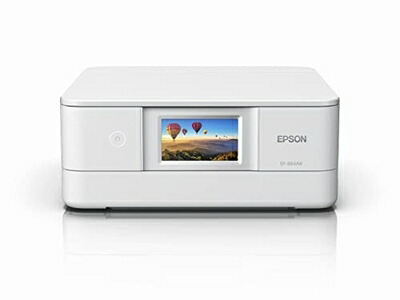 【中古】 エプソン プリンター A4インクジェット複合機 カラリオ EP-884AW ホワイト(白)