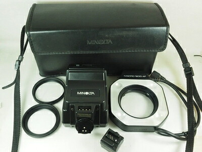 【中古】 Minolta マクロ命令閃光電球 1200AF