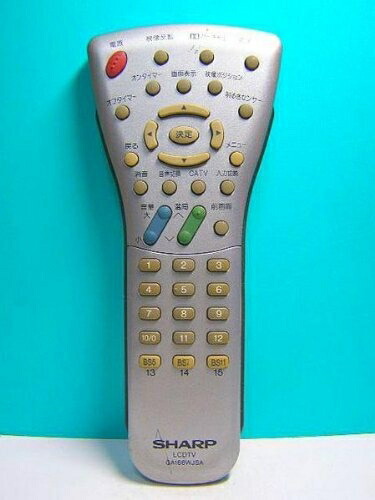 【中古】 読みやすい LCDTV遠隔操作 GA166WJSA