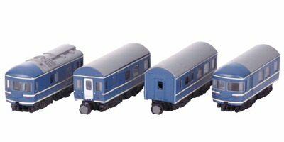 【中古】 Bトレインショーティー 20系 寝台車 基本4両 プラモデル