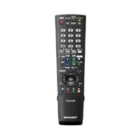 【中古】 シャープ[SHARP]　オプション・消耗品　【0106380377】　液晶テレビ用　リモコン[ブラック系] (LC-19K7 LC-22K7 LC-24K7)