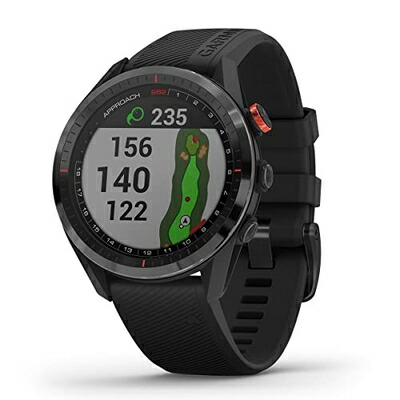 【中古】 GARMIN(ガーミン) ゴルフナビ GPS Approach S62 黒いこと 010-02200-20【日本置き目品】