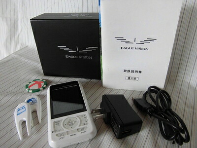 【中古】 鷲幻影 EAGLE VISION ゴルフGPS EV-027CL