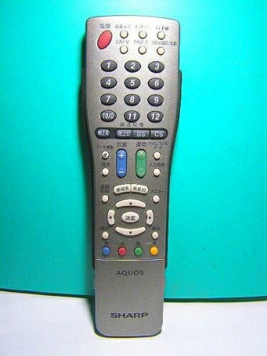 【中古】 シャープ テレビリモコン GA463WJSA