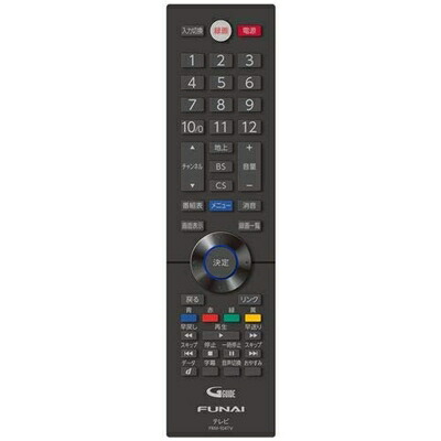 【中古】 フナイ 24-40V型液晶テレビ用 純正リモコン FRM-104TVS