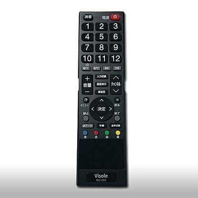 【中古】 ユニテク　RC-005　液晶テレビ用　リモコン　UNITECH
