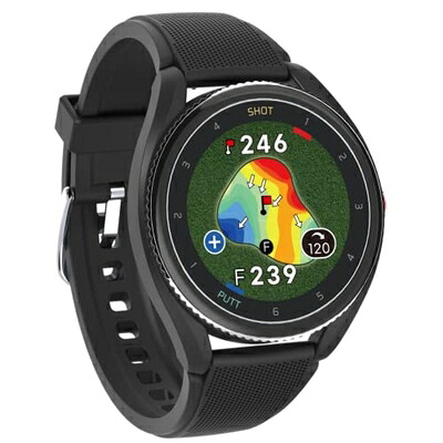 【中古】 [ボイスキャディ] Voice Caddie T9 黒いこと 時辰儀型ゴルフナビ ペース訓練を受ける流行り物 打つこと\u0026パッティング自動小銃意識すること 高低差不一致見せびらかす 3点間不一致見せびらかす グリーンアンジュレーション役立つこと