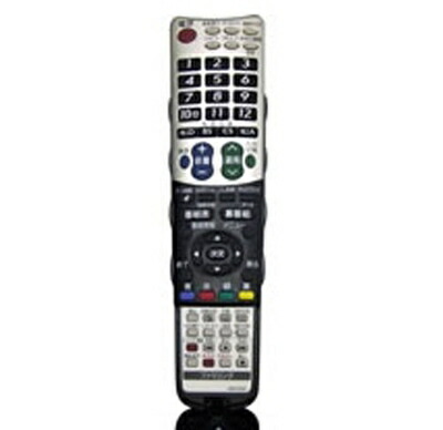 【中古】 読みやすい 液晶テレビ受像機（AQUOS)完全無欠遠隔操作 GB047WJN5 (0126380059)
