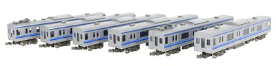 【中古】 グリーンマックス Nゲージ 西武20000系 池袋線・20102編成・白ライト 増結用中間車6両セット 動力無し 30970 鉄道模型 電車