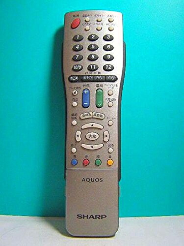 【中古】 読みやすい テレビ受像機遠隔操作 GA510WJSA
