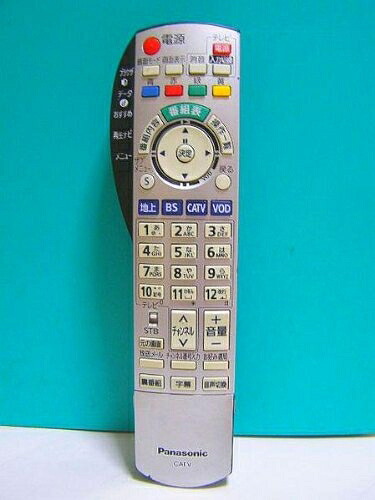 【中古】 パナソニック CATV遠隔操作 EUR7663Z20