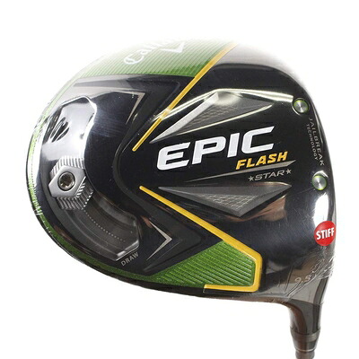 【中古】 キャロウェイ (Callaway) １番ウッド EPIC FLASH STAR メンズ 右利き用 9.5度 S 50 【商品目録完全無欠立て坑とり備える模範例】 2019年模範例