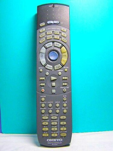 【中古】 オンキョー HOME THEATER遠隔操作 RC-437M