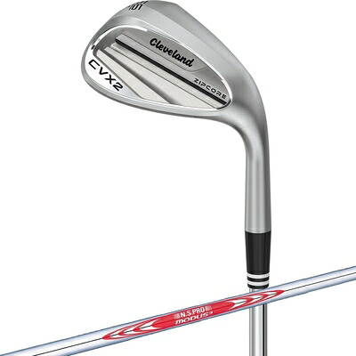 【中古】 クリーブランドゴルフ(Cleveland Golf) ウエッジ CVX2 ZIPCORE N.S.PRO MODUS3 TOUR 115 スチールシャフト メンズ 右利き ロフト角:52度