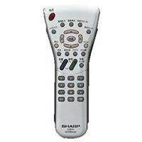 【中古】 読みやすい[SHARP] オプション・摺り切る品 【0106380168】 液晶テレビ受像機用 遠隔操作 (LC-13S4 LC-15S4 LC-2040S LC-20S4)