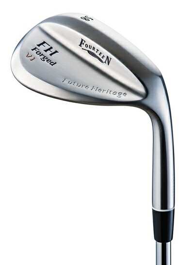 【中古】 FOURTEEN(フォーティーン) FH Forged V1 ウェッジ メッキ 52度 NS950HT スチール メンズ 右 ロフト角:52度 フレックス:WEDGE