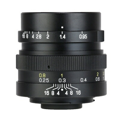 【中古】 中一光学 (ZHONG YI OPTICS) 単焦点レンズ SPEEDMASTER 25mm F0.95 (マイクロフォーサーズ) (ブラック)