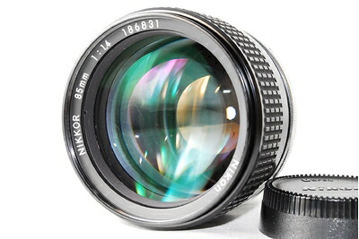 【中古】 Nikon Ai-s NIKKOR 85mm F1.4