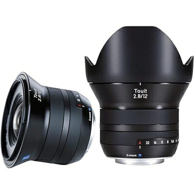 【中古】 カールツァイス Carl Zeiss 単焦点レンズ Touit 2.8/12 Xマウント 12mm F2.8 APS-Cフォーマット専用 500128｜ベアホームズ