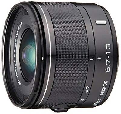 【中古】 Nikon 広角望遠レンズ 1 NIKKOR VR 6.7-13粍 f/3.5-5.6 黒いこと ニコンCX初期化専用