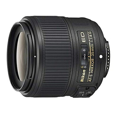 【中古】 Nikon 単興味の中心水晶体 AF-S NIKKOR 35粍 f/1.8G ED フルサイズ相応う