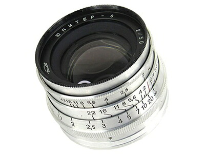 【中古】 ※オールドレンズ※JUPITER-8 50mm/f2 シルバー Lマウント オーバーホール済み