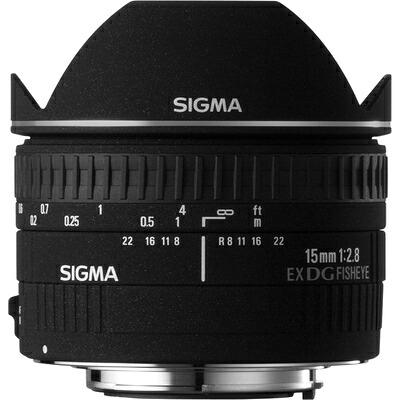 【中古】 シグマ(Sigma) SIGMA 単焦点魚眼レンズ 15mm F2.8 EX DG DIAGONAL FISHEYE キヤノン用 対角線魚眼 フルサイズ対応 476403|ベアホームズ