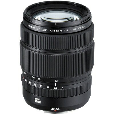 【中古】 富士フイルム(FUJIFILM) 11群14枚 望遠レンズ フジノン GF水晶体 GF32-64MMF4 R LM WR