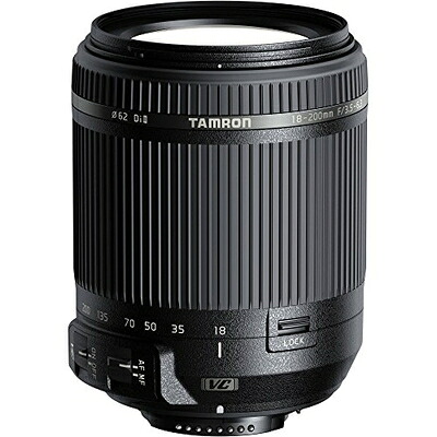 【中古】 TAMRON 高倍率ズームレンズ 18-200mm F3.5-6.3 DiII VC ニコン用 APS-C専用 B018N|ベアホームズ