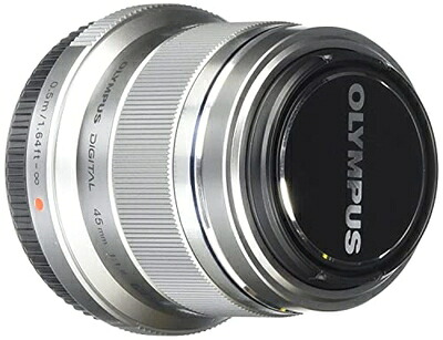 【中古】 OLYMPUS 単焦点レンズ M.ZUIKO DIGITAL 45mm F1.8 シルバー|ベアホームズ