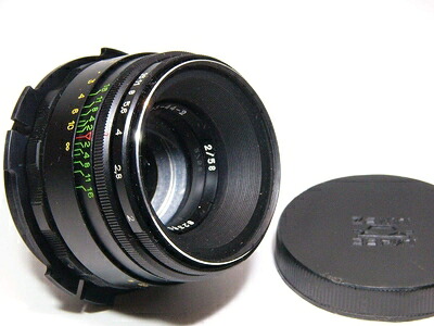 【中古】 Helios-44-2 2/58mm レンズ PL-Mount Red One付き Arri 完全CLA|ベアホームズ