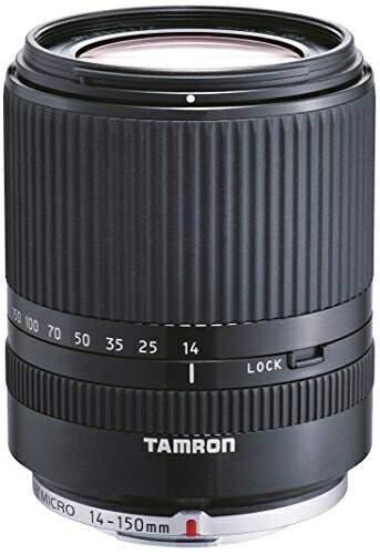 【中古】 TAMRON 高倍率ズームレンズ 14-150mm F3.5-5.8 DiIII マイクロフォーサーズ用 ミラーレスカメラ マイクロフォーサーズ専用 ブラック C001F-BLACK|ベアホームズ
