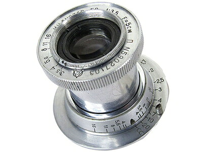 【中古】 ※オールドレンズ※INDUSTAR-50 50mm/f3.5 沈胴式 Ｌマウント オーバーホール済