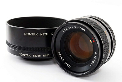 【中古】 コンタックス Planar 50mm F1.4 AEJ 39,700円