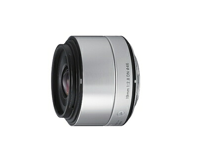 【中古】 SIGMA 単焦点広角レンズ Art 19mm F2.8 DN シルバー マイクロフォーサーズ用 ミラーレスカメラ専用 929756