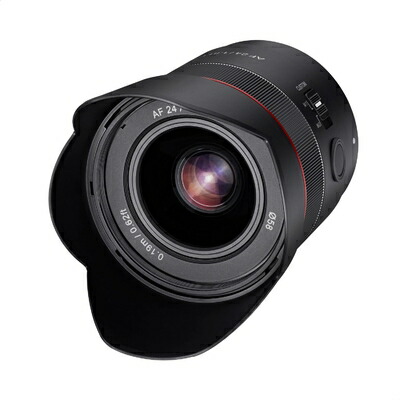 【中古】 SAMYANG 単興味の中心水晶体 AF 24粍 F1.8 FE ソニーEマウント フルサイズ相応う フォーカスホールドスイッチ 887506 黒いこと