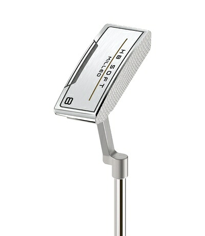 【中古】 DUNLOP Cleveland GOLF(クリーブランドゴルフ) パター HB SOFT MILLED PUTTER #8P メンズ 右 ロフト角:3度 202モデル シルバー