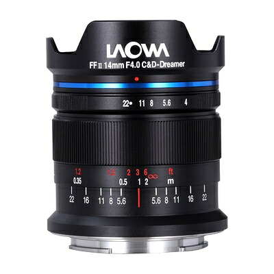 【中古】 【国内正規品】LAOWA ラオワ 広角レンズ 14mm F4 ZERO-D キヤノン RF フルサイズ ブラック LAO0092|ベアホームズ