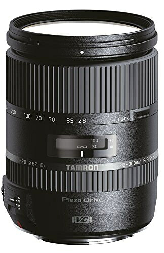 【中古】 TAMRON 高倍率望遠レンズ 28-300粍 F3.5-6.3 Di VC PZD キヤノン用 フルサイズ相応う A010E