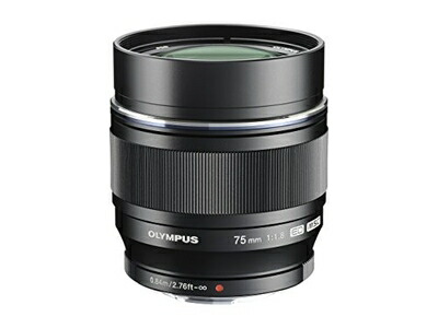 【中古】 OM SYSTEM/オリンパスOLYMPUS 単焦点レンズ M.ZUIKO DIGITAL ED 75mm F1.8 ブラック