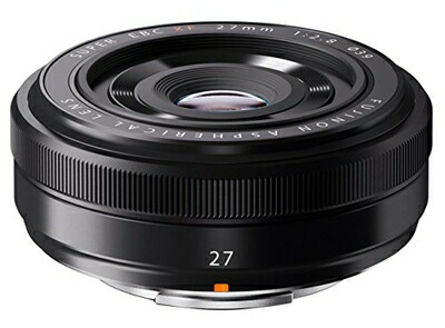 【中古】 富士フイルム(FUJIFILM) 単焦点広角レンズ XF27mmF2.8 B ブラック｜ベアホームズ
