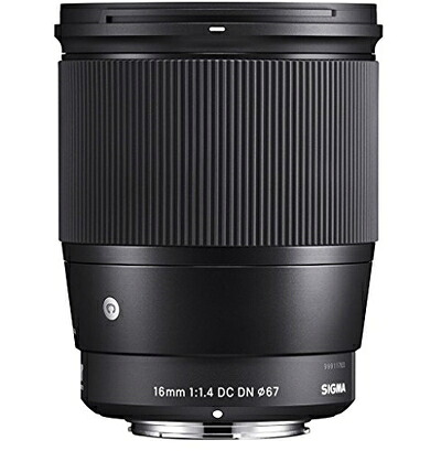 【中古】 シグマ(Sigma) SIGMA シグマ マイクロフォーサーズ レンズ 16mm F1.4 DC DN 単焦点 広角 MFT Contemporary ミラーレス 専用|ベアホームズ