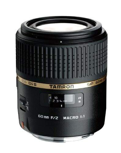 【中古】 TAMRON 単焦点マクロレンズ SP AF60mm F2 DiII MACRO 1:1 ニコン用 APS-C専用 G005NII