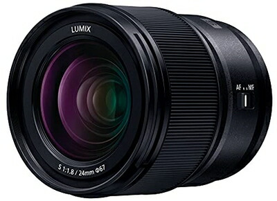 【中古】 パナソニック(Panasonic) 大口径広角単焦点レンズ フルサイズミラーレス一眼 Lマウントシステム用 LUMIX S 24mm/F1.8 S-S24